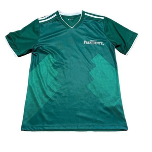 Brandy Presidente Soccer Jersey #18‎ Short Sleeve Green Men’s Size M Mexico